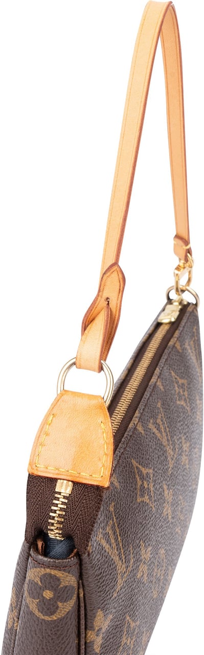 Louis Vuitton Louis Vuitton Canvas Monogram Pochette Accessoire Handbag Bruin