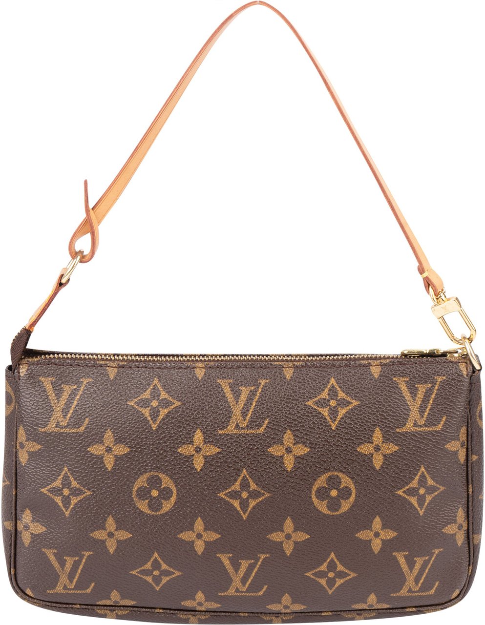 Louis Vuitton Louis Vuitton Canvas Monogram Pochette Accessoire Handbag Bruin