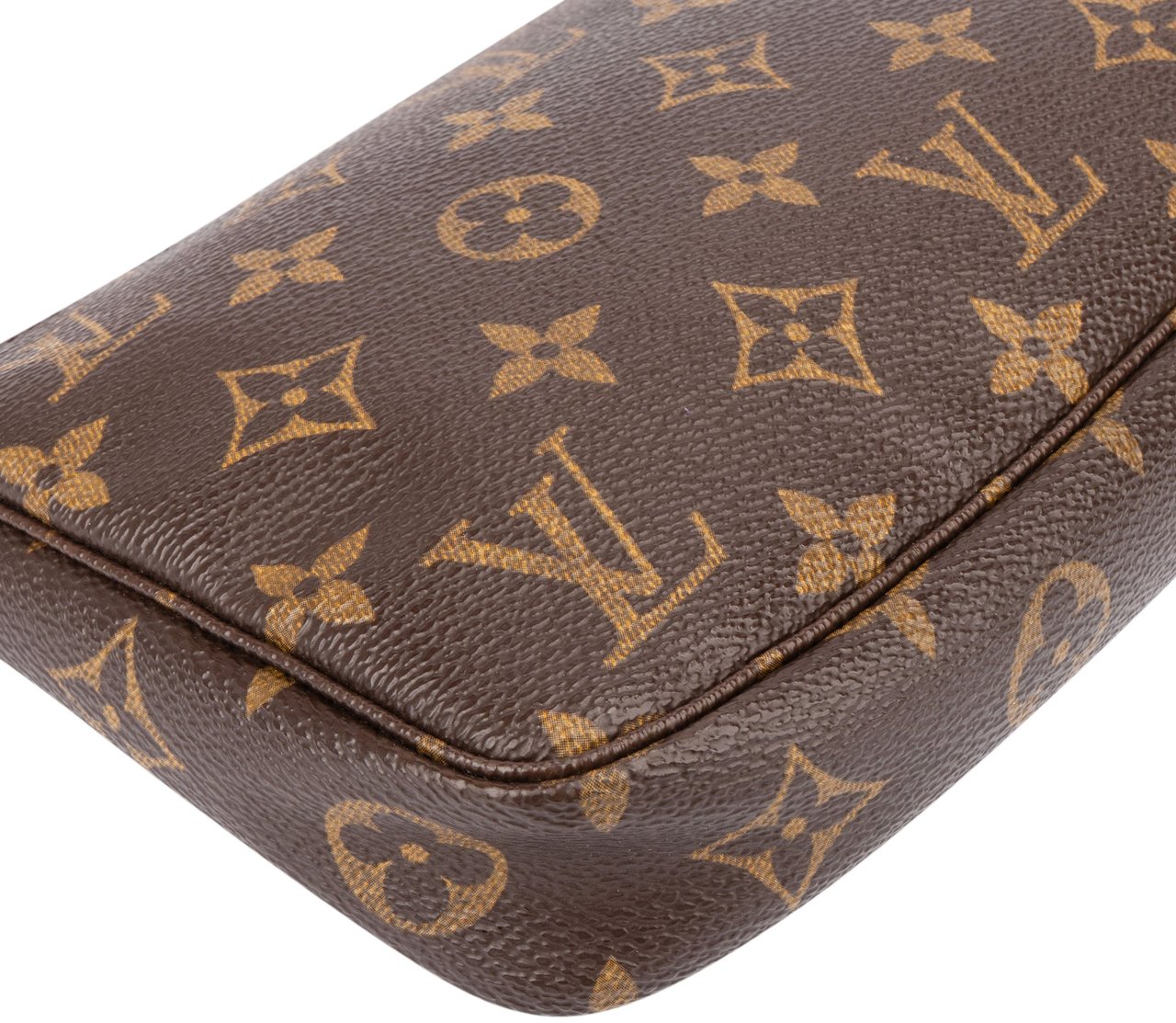 Louis Vuitton Louis Vuitton Canvas Monogram Pochette Accessoire Handbag Bruin