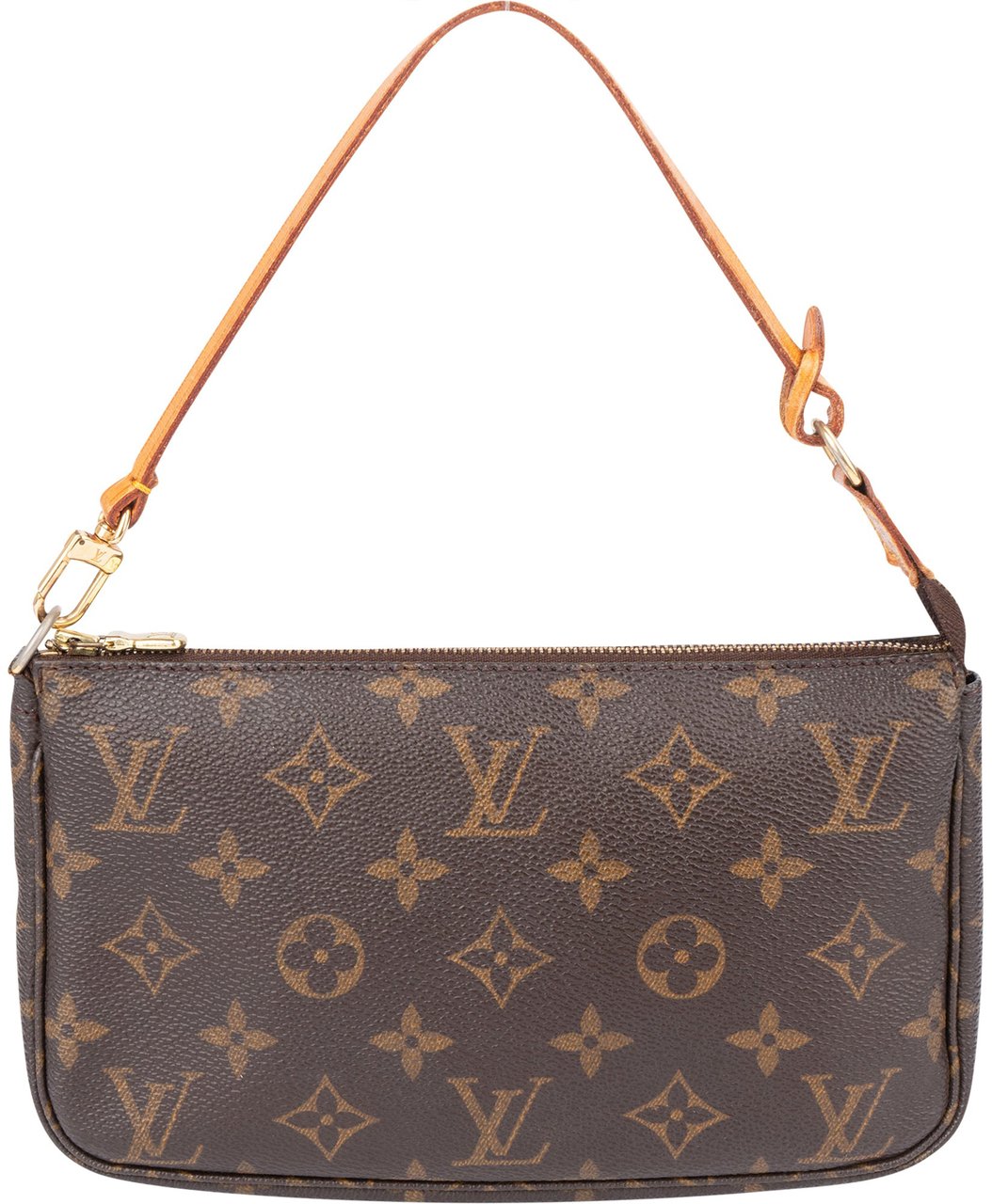 Louis Vuitton Louis Vuitton Canvas Monogram Pochette Accessoire Handbag Bruin