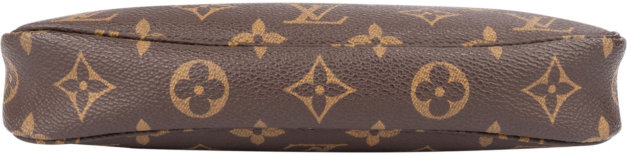 Louis Vuitton Louis Vuitton Canvas Monogram Pochette Accessoire Handbag Bruin