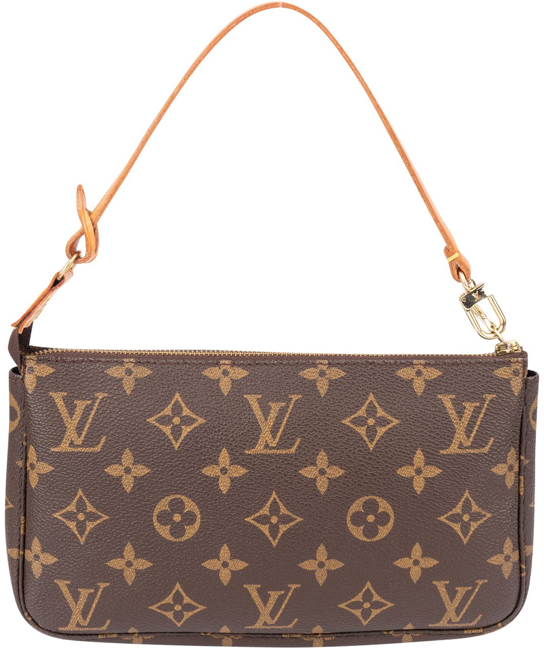 Louis Vuitton Louis Vuitton Canvas Monogram Pochette Accessoire Handbag Bruin