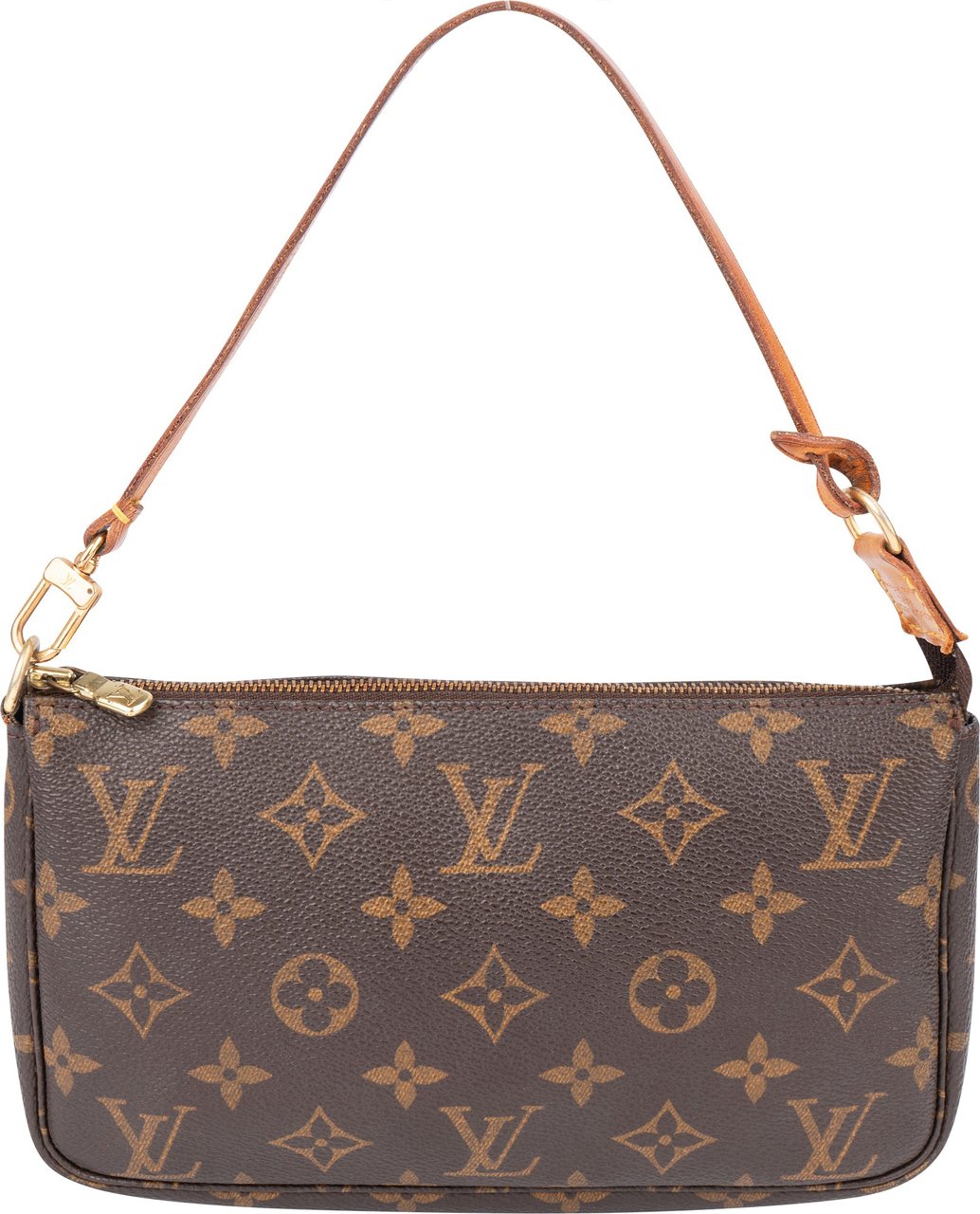 Louis Vuitton Louis Vuitton Canvas Monogram Pochette Accessoire Handbag Bruin