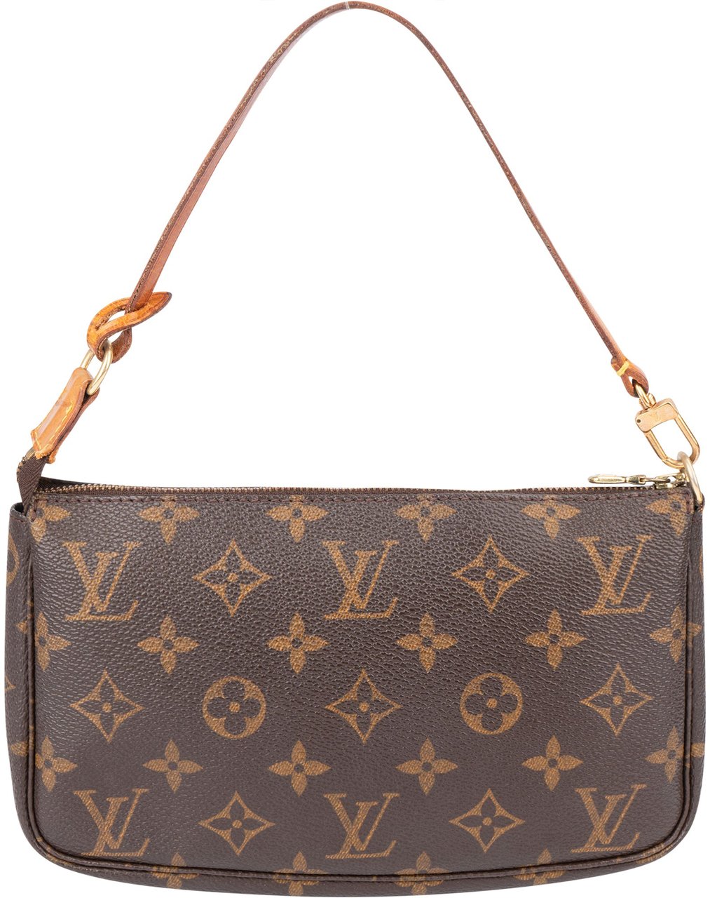Louis Vuitton Louis Vuitton Canvas Monogram Pochette Accessoire Handbag Bruin