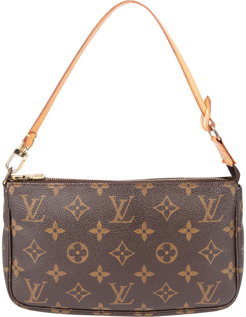 Louis Vuitton Louis Vuitton Canvas Monogram Pochette Accessoire Handbag Bruin