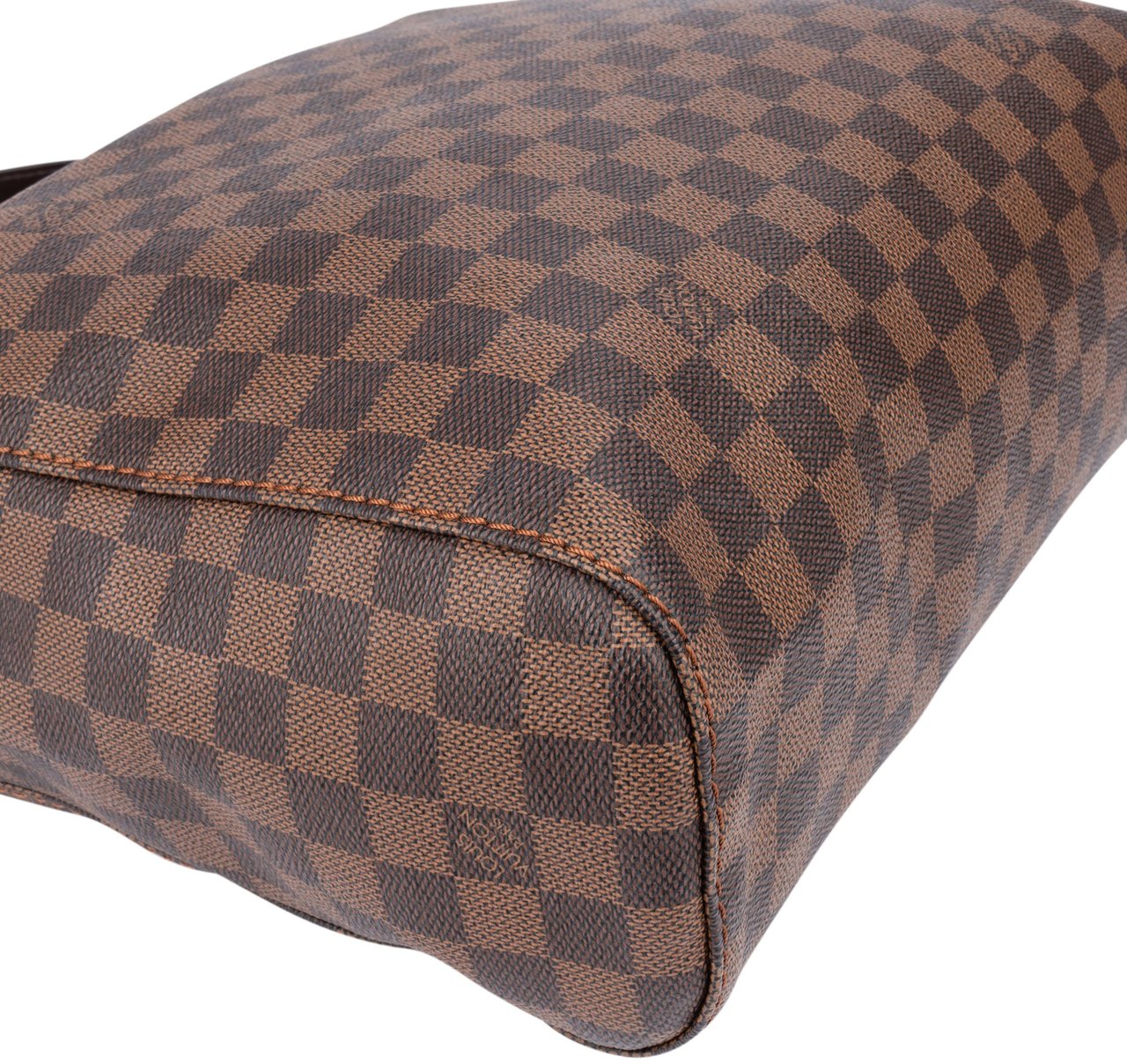 Louis Vuitton Louis Vuitton Damier Ebene Monogram Portobello PM Handbag Bruin