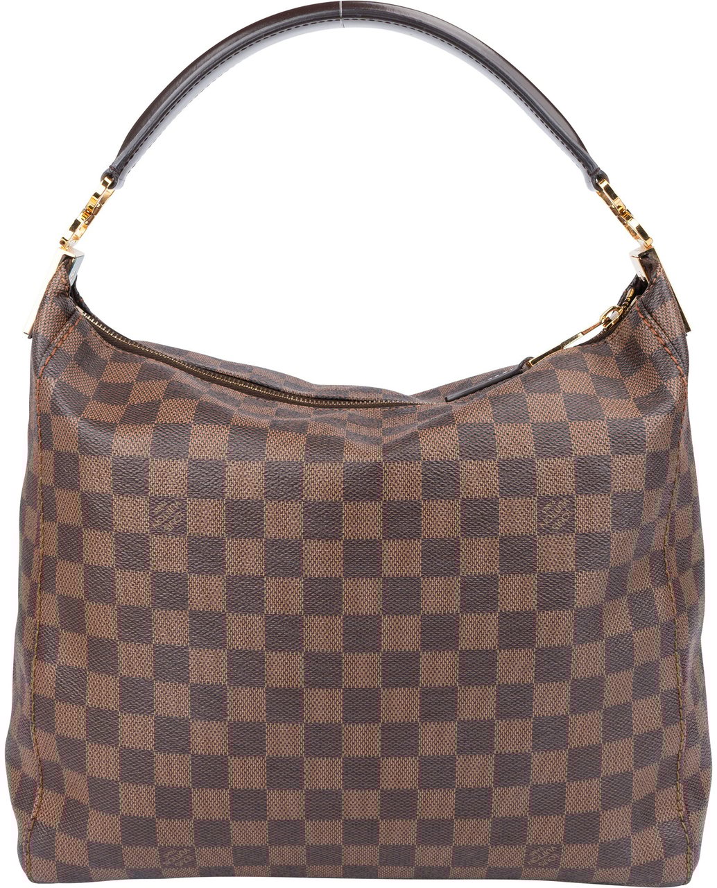 Louis Vuitton Louis Vuitton Damier Ebene Monogram Portobello PM Handbag Bruin