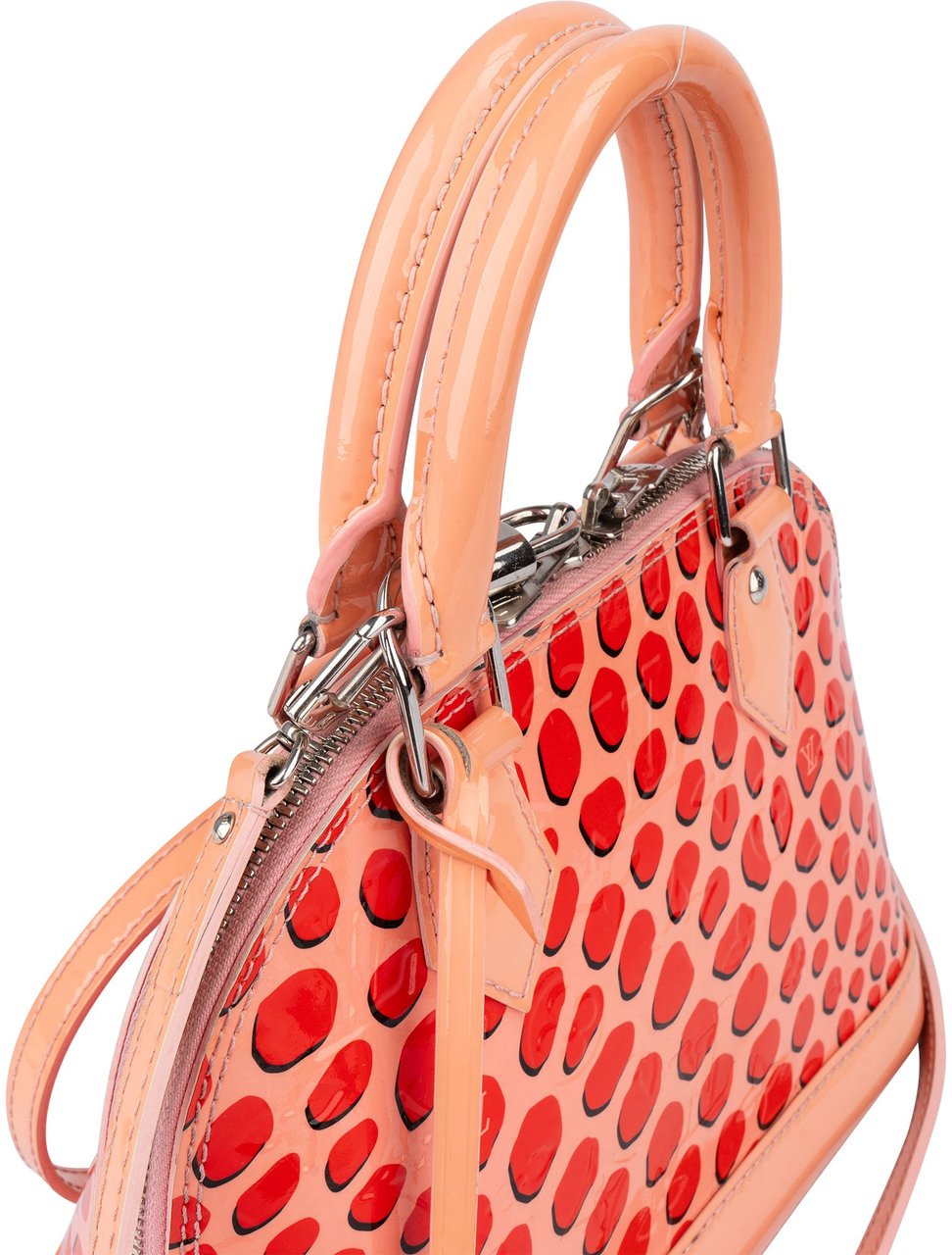 Louis Vuitton Louis Vuitton Limited Jungle Dots Vernis Monogram Alma BB Handbag Roze