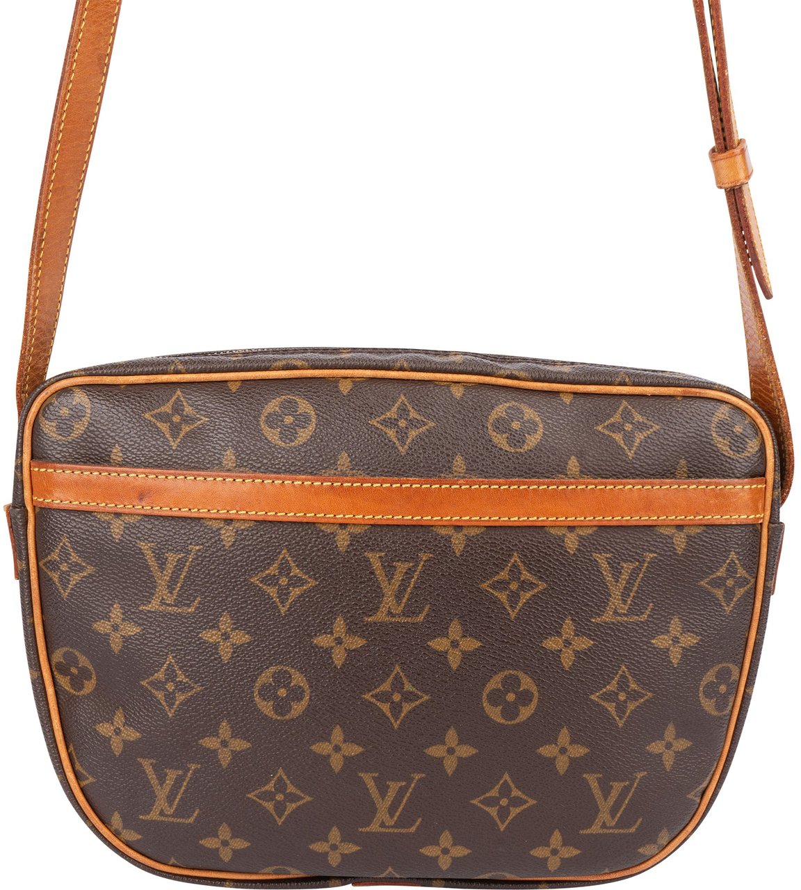 Louis Vuitton Louis Vuitton Canvas Monogram Jeune Fille GM Crossbody Bag Bruin