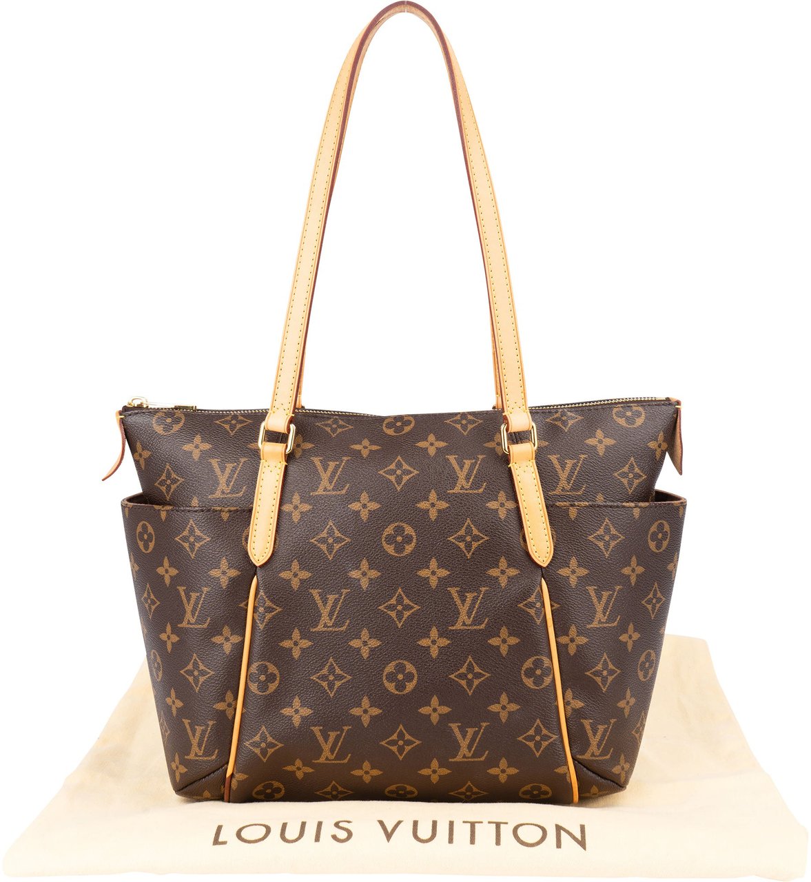 Louis Vuitton Louis Vuitton Canvas Monogram Totally PM Handbag Bruin
