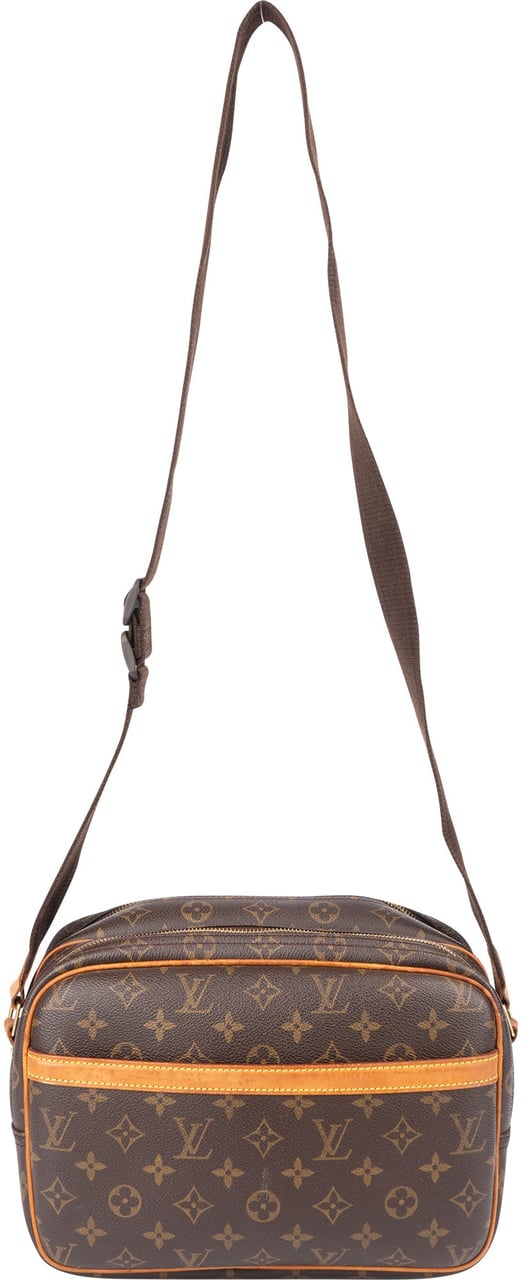 Louis Vuitton Louis Vuitton Canvas Monogram Reporter PM Crossbody Bag Bruin