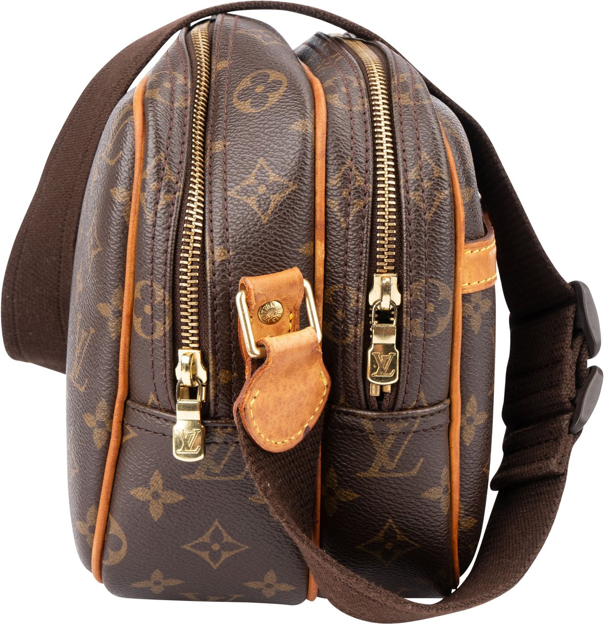 Louis Vuitton Louis Vuitton Canvas Monogram Reporter PM Crossbody Bag Bruin