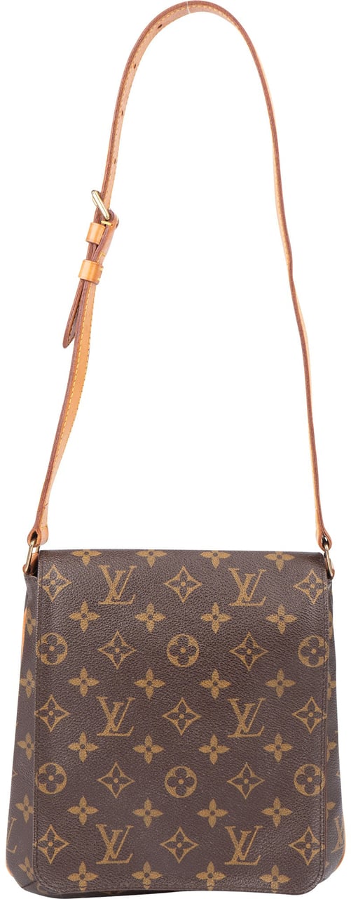 Louis Vuitton Louis Vuitton Canvas Monogram Salsa Musette PM Shoulder Bag Bruin