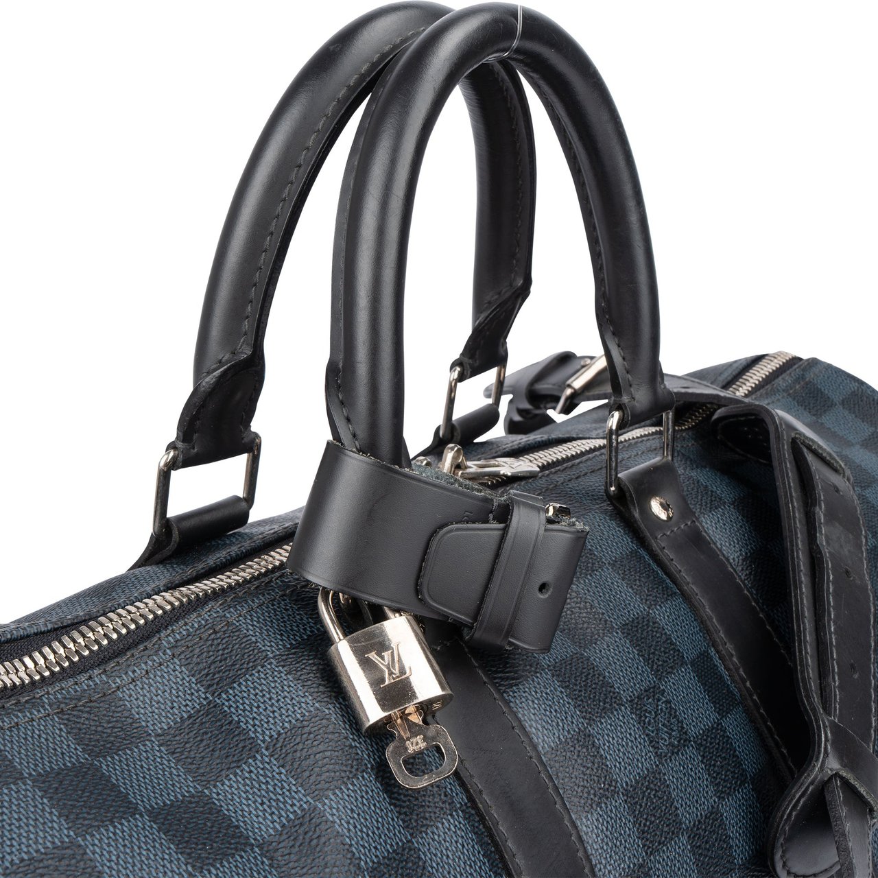 Louis Vuitton Louis Vuitton Damier Cobalt Monogram Keepall 45 Bandouliere Blauw