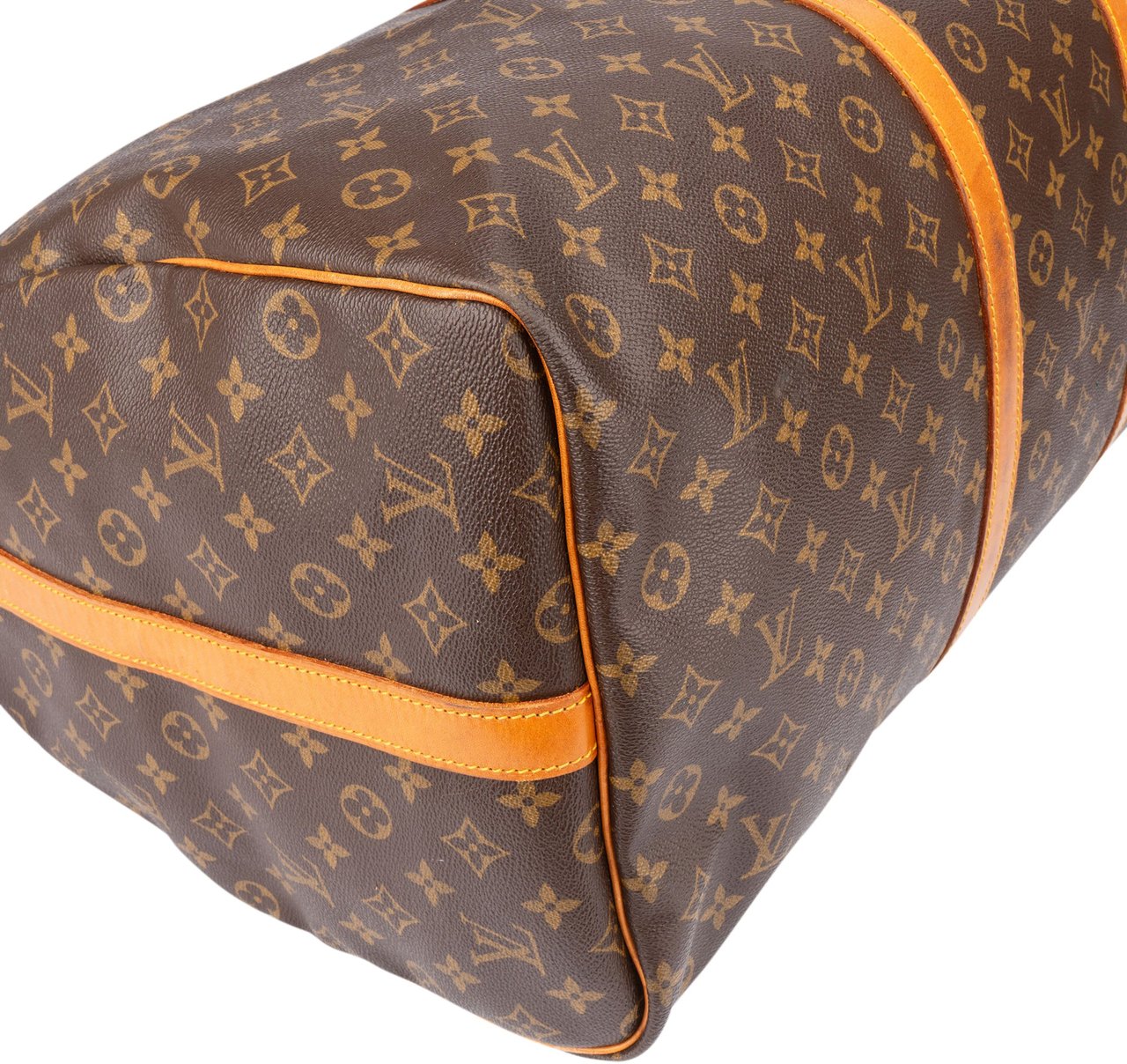 Louis Vuitton Louis Vuitton Canvas Monogram Keepall 60 Bandouliere Bruin