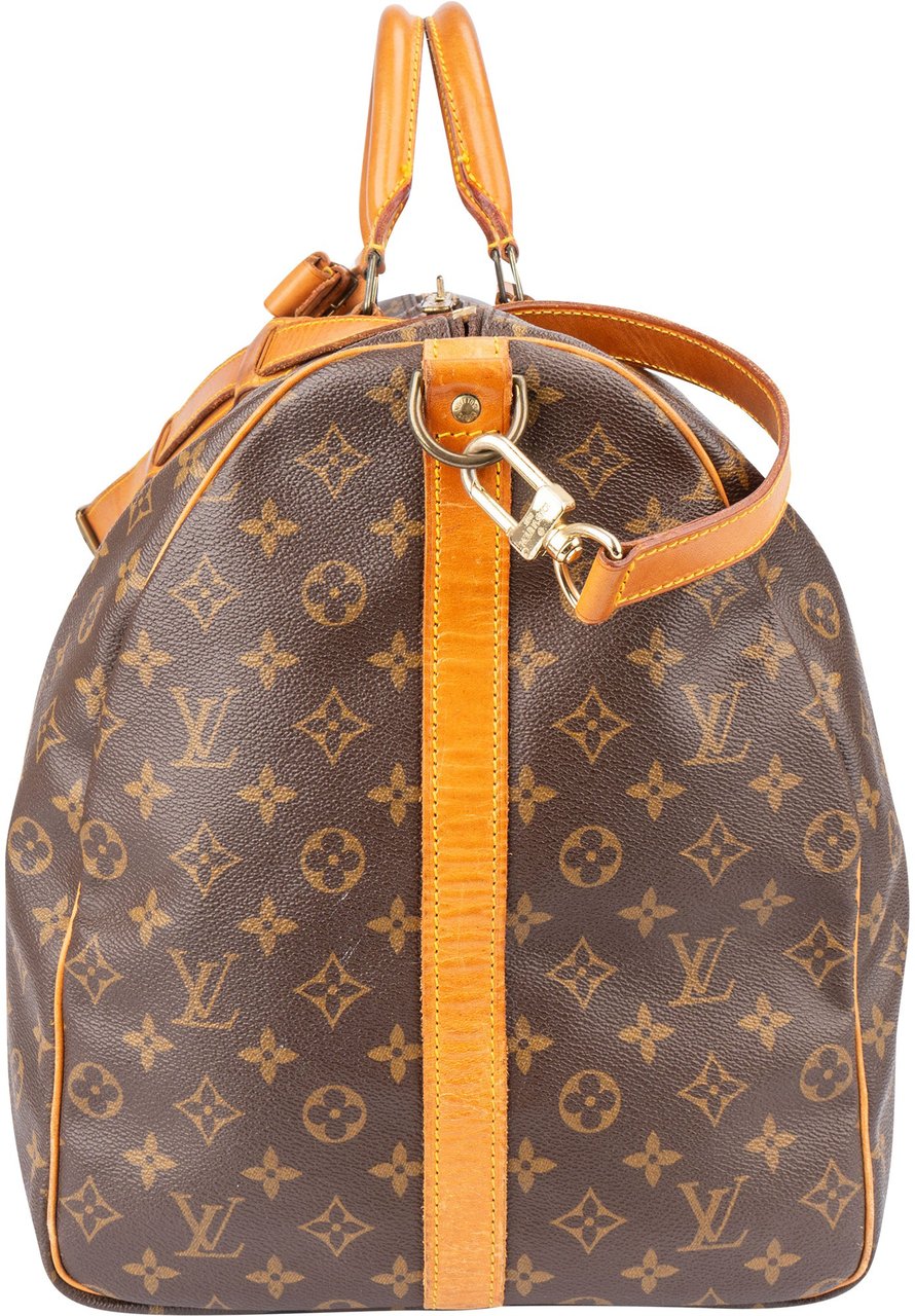 Louis Vuitton Louis Vuitton Canvas Monogram Keepall 60 Bandouliere Bruin