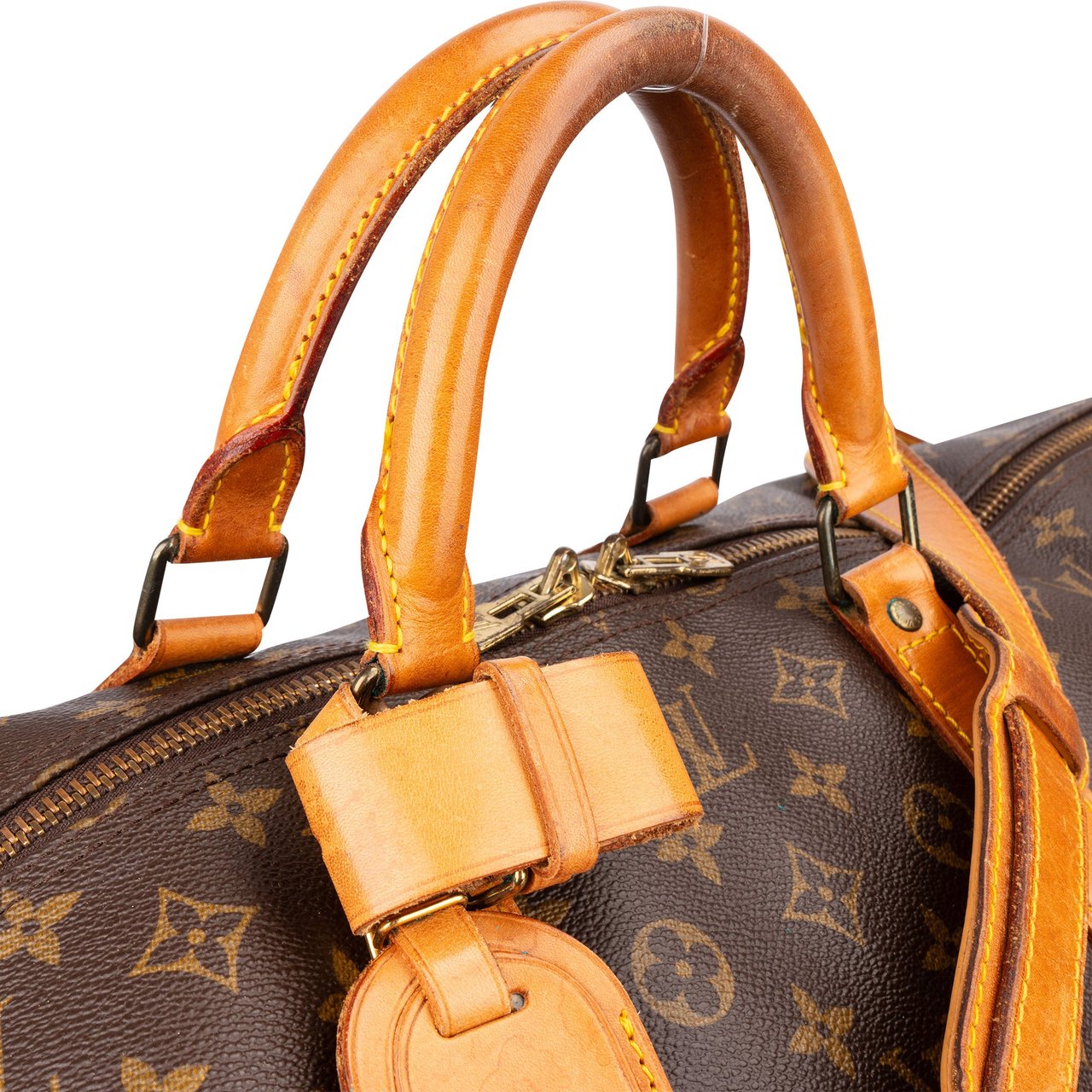 Louis Vuitton Louis Vuitton Canvas Monogram Keepall 60 Bandouliere Bruin