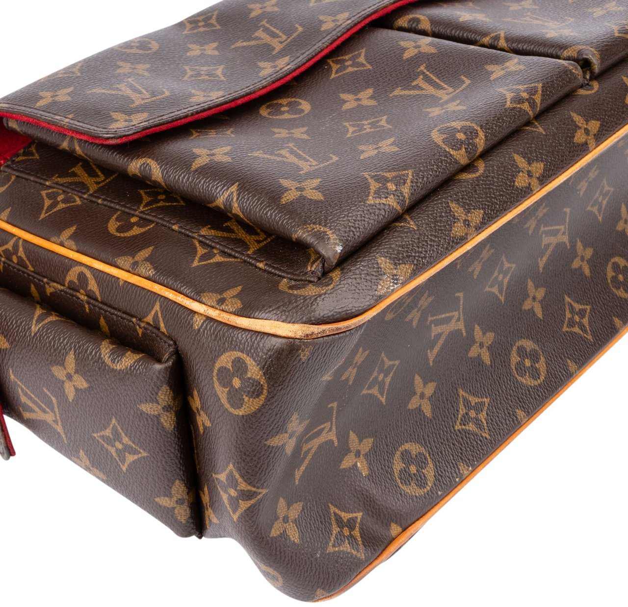 Louis Vuitton Canvas Monogram Multipli Cite Handbag Bruin