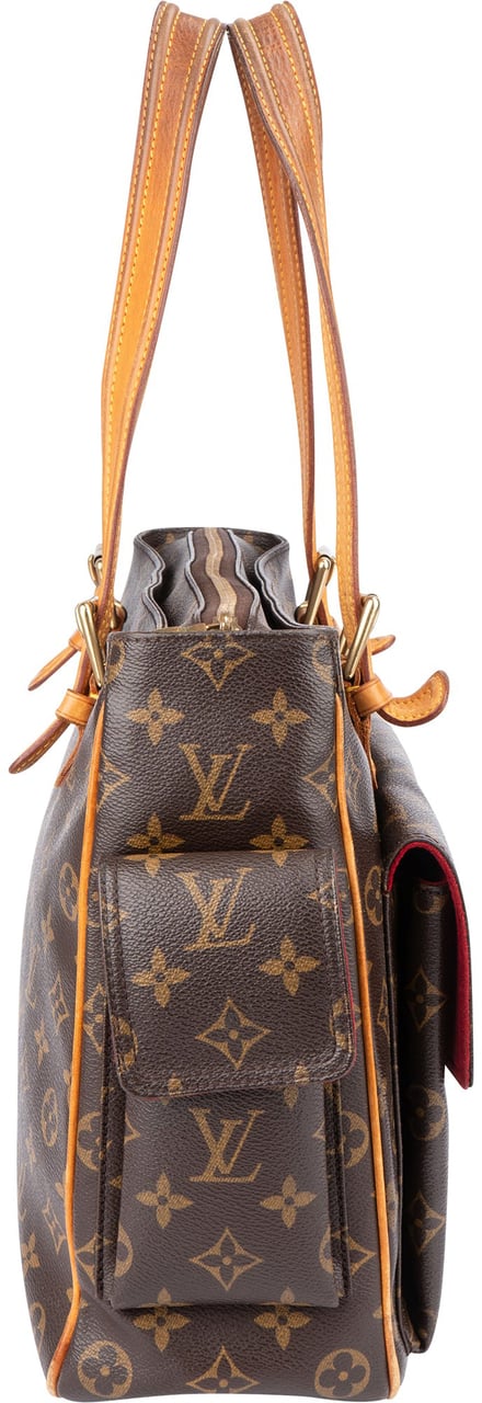 Louis Vuitton Louis Vuitton Canvas Monogram Multipli Cite Handbag Bruin