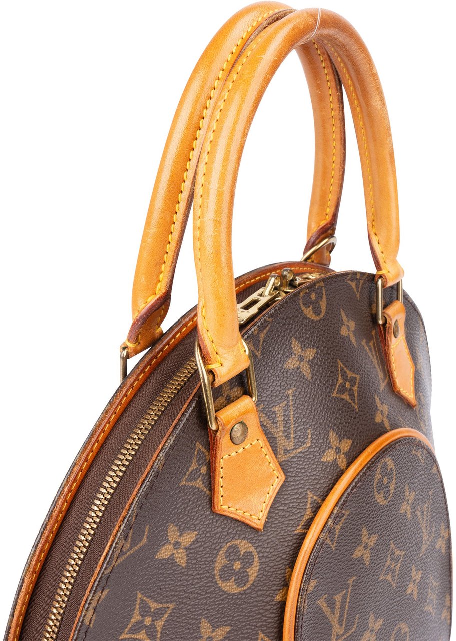 Louis Vuitton Louis Vuitton Canvas Monogram Ellipse PM Handbag Bruin