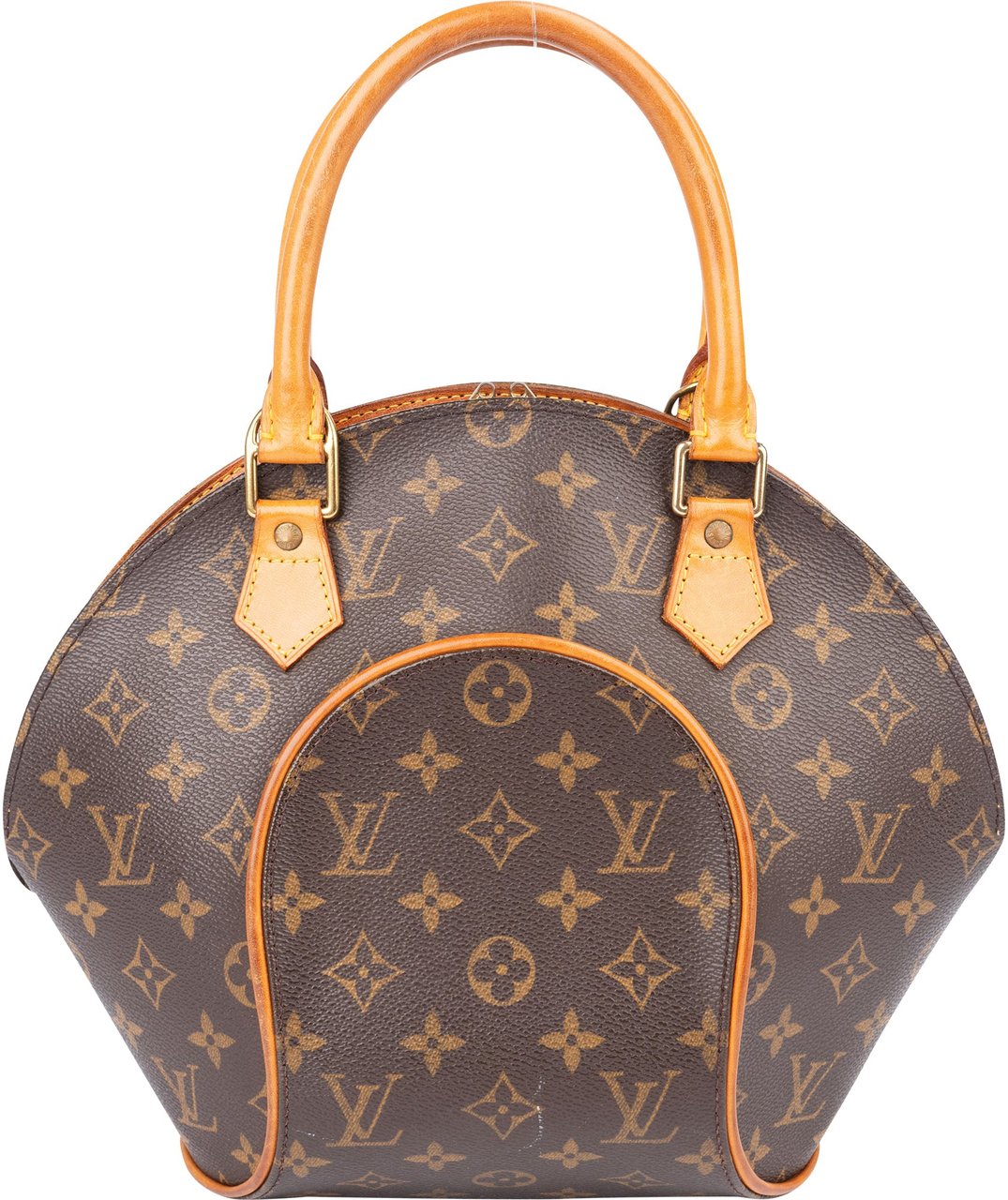 Louis Vuitton Louis Vuitton Canvas Monogram Ellipse PM Handbag Bruin
