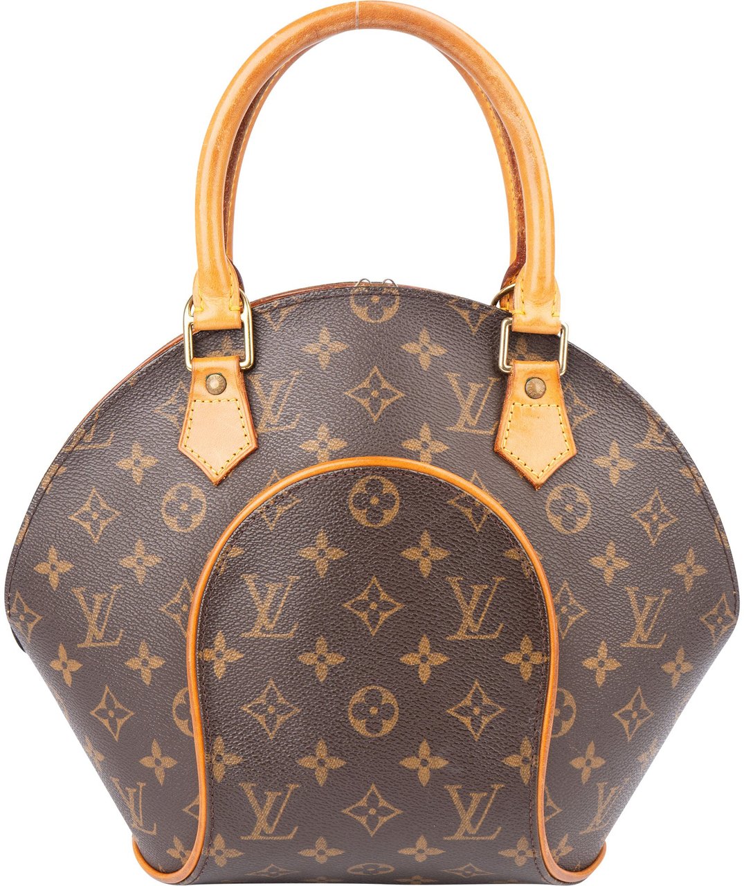 Louis Vuitton Louis Vuitton Canvas Monogram Ellipse PM Handbag Bruin