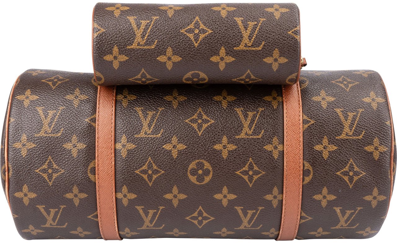 Louis Vuitton Louis Vuitton Canvas Monogram Papillon Set Handbag Bruin