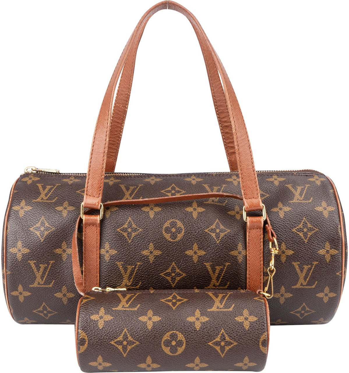 Louis Vuitton Louis Vuitton Canvas Monogram Papillon Set Handbag Bruin