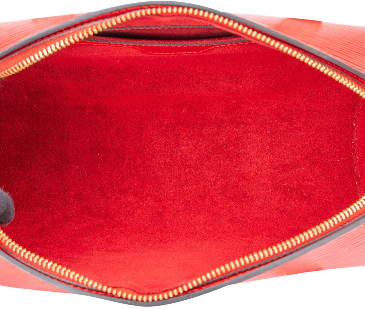 Louis Vuitton Louis Vuitton Rouge Epi Leather Soufflot Set Handbag Rood