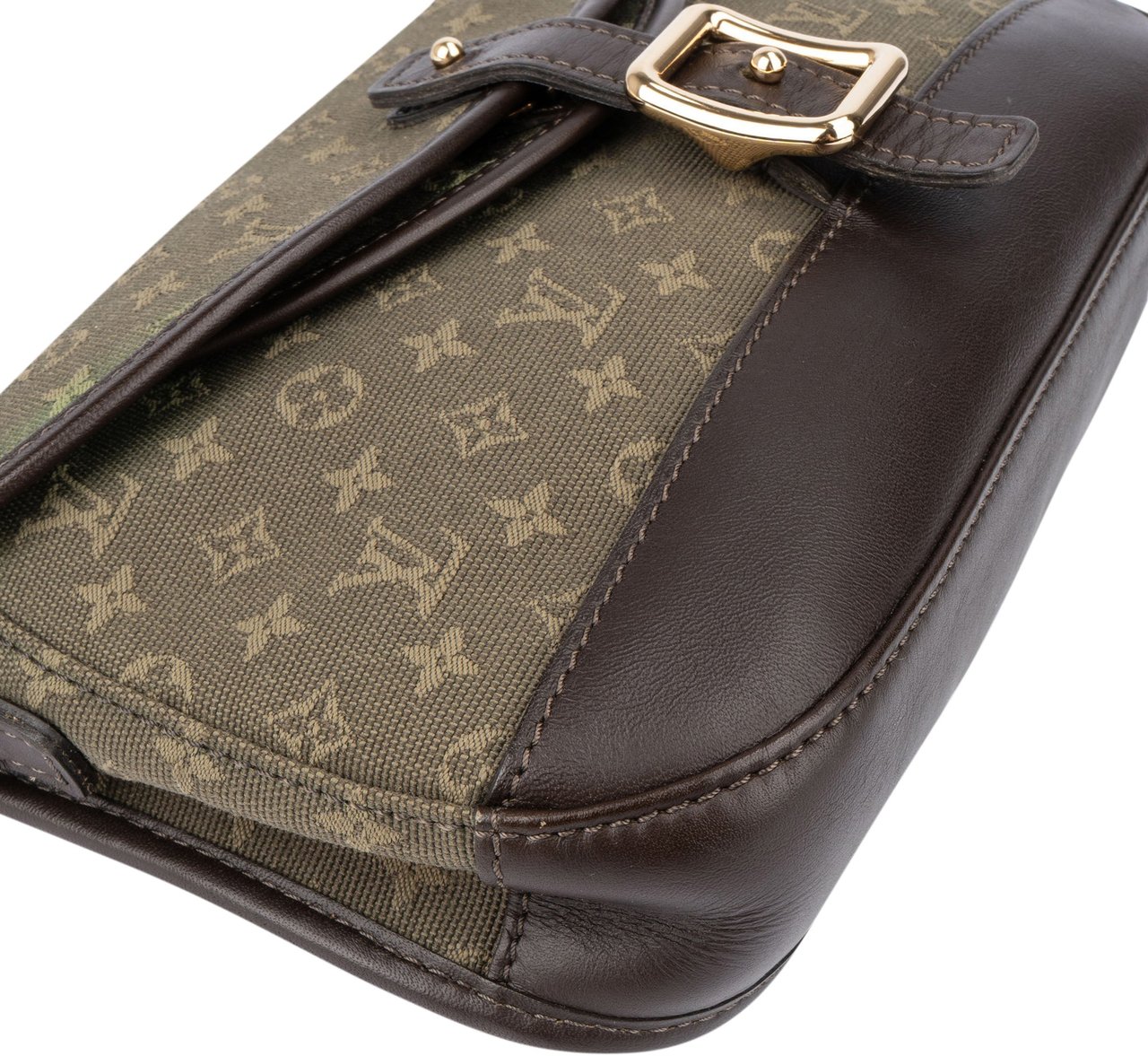 Louis Vuitton Louis Vuitton Mini Lin Monogram Marjorie Shoulder Bag Groen