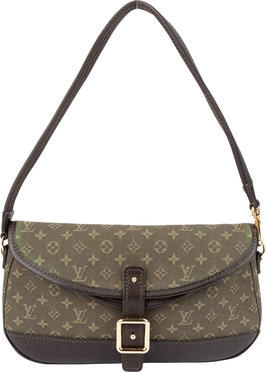 Louis Vuitton Louis Vuitton Mini Lin Monogram Marjorie Shoulder Bag Groen