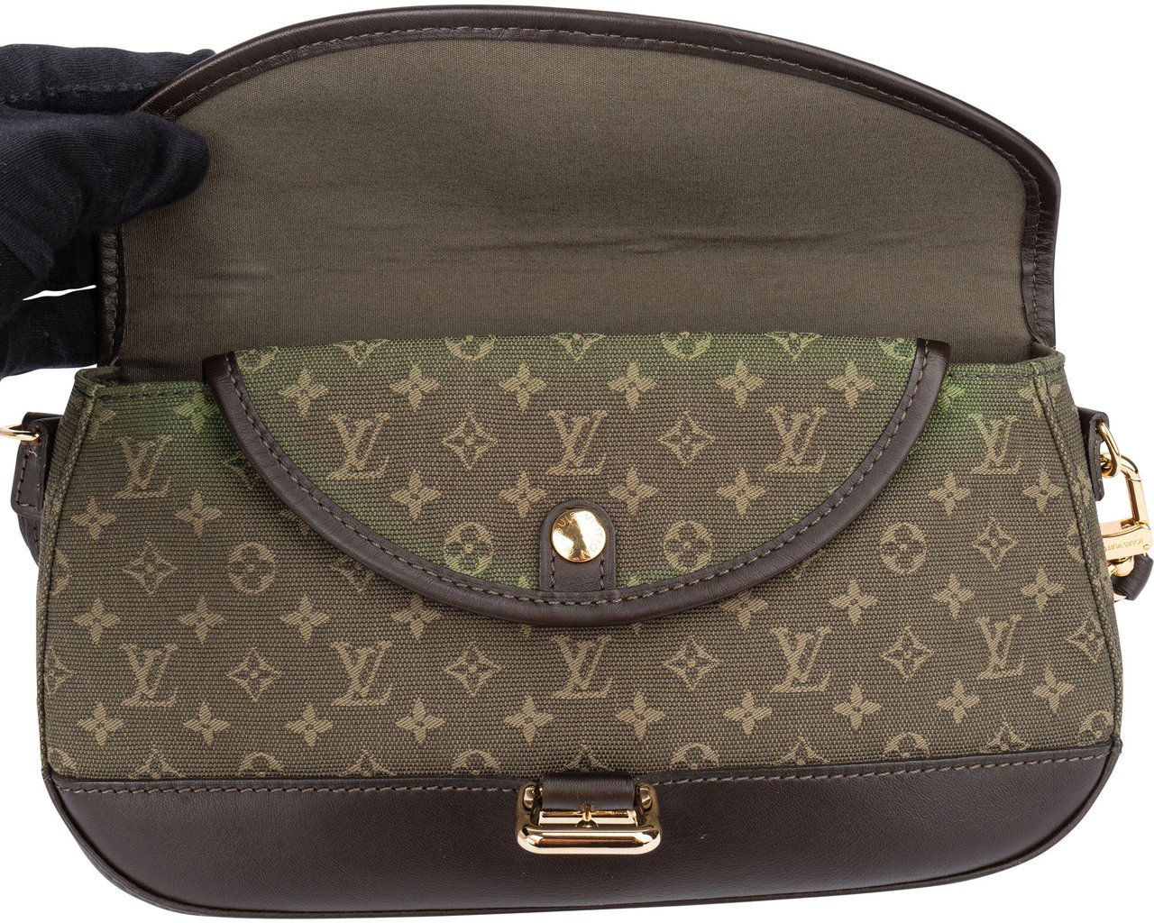 Louis Vuitton Louis Vuitton Mini Lin Monogram Marjorie Shoulder Bag Groen