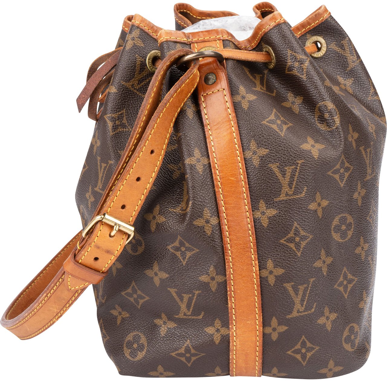 Louis Vuitton Louis Vuitton Canvas Monogram Sac Noe Petit Shoulder Bag Bruin