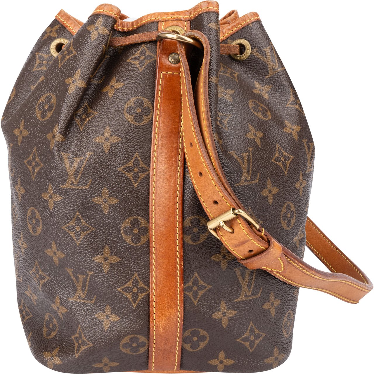 Louis Vuitton Louis Vuitton Canvas Monogram Sac Noe Petit Shoulder Bag Bruin