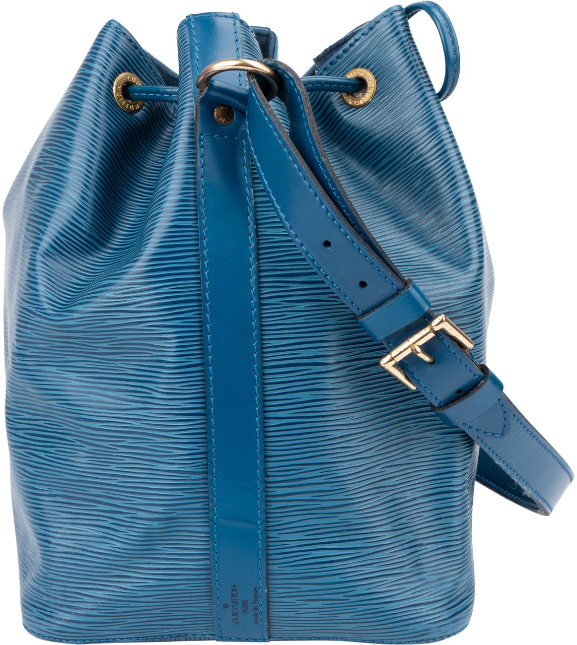 Louis Vuitton Louis Vuitton Blue Epi Leather Sac Noe Petit Shoulder Bag Blauw