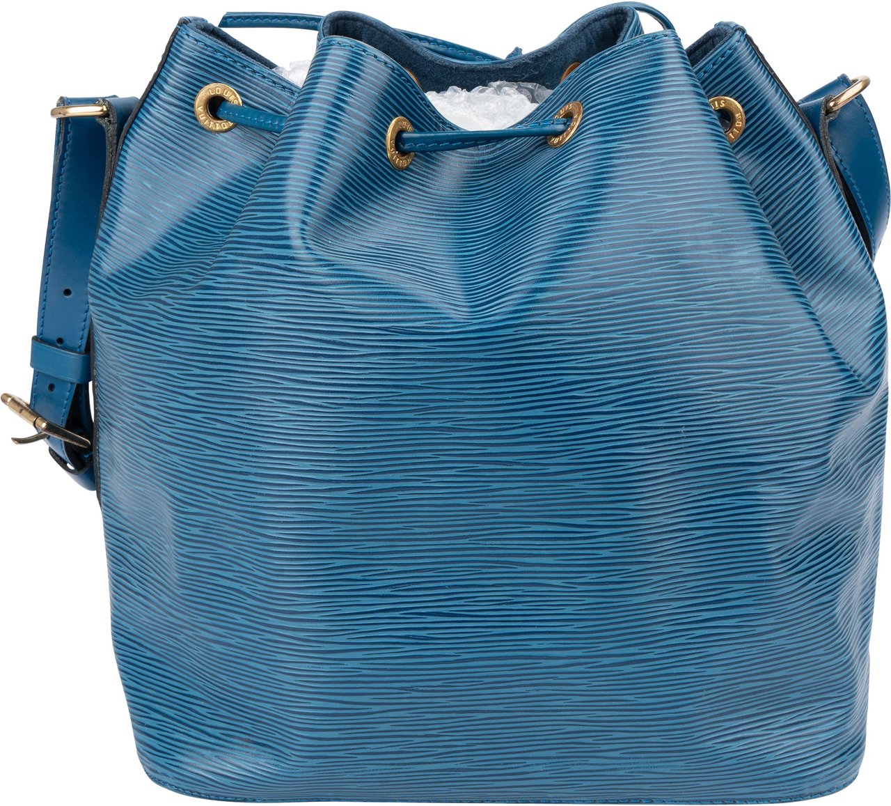 Louis Vuitton Louis Vuitton Blue Epi Leather Sac Noe Petit Shoulder Bag Blauw