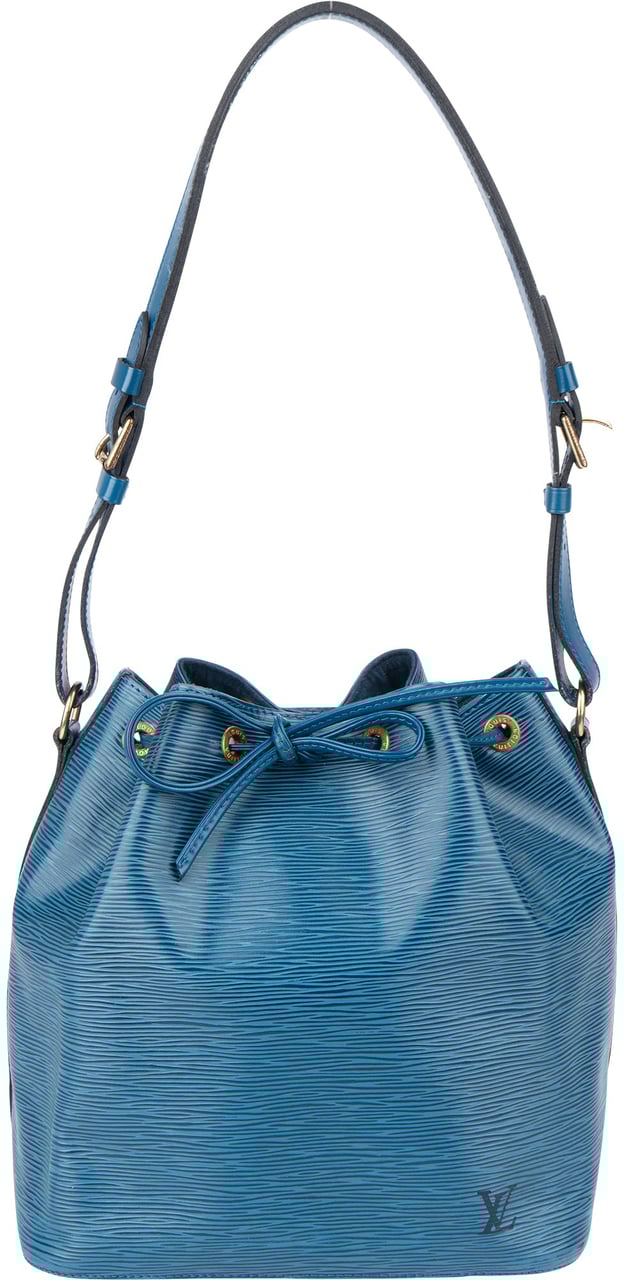Louis Vuitton Louis Vuitton Blue Epi Leather Sac Noe Petit Shoulder Bag Blauw
