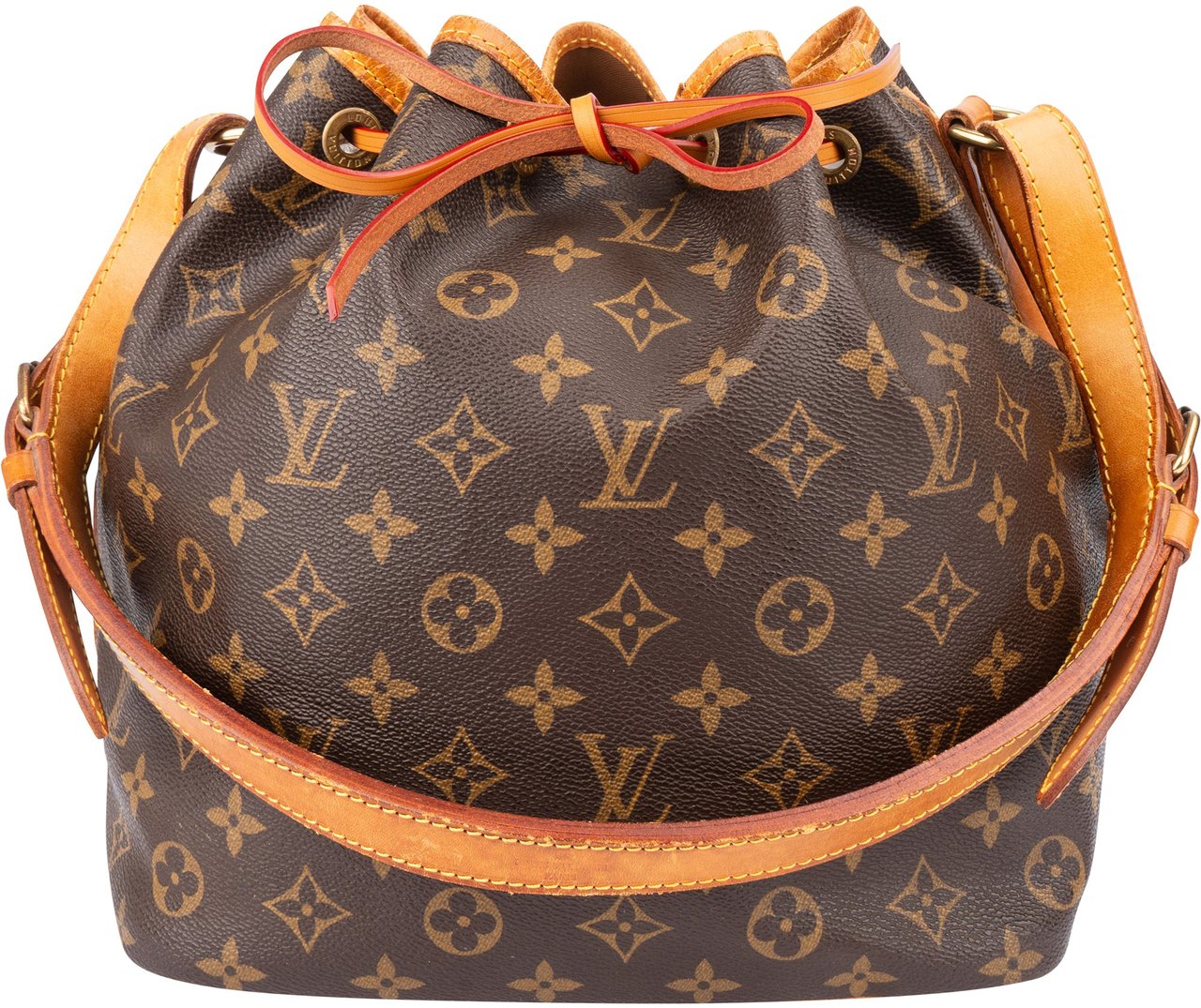 Louis Vuitton Louis Vuitton Canvas Monogram Sac Noe Petit Shoulder Bag Bruin