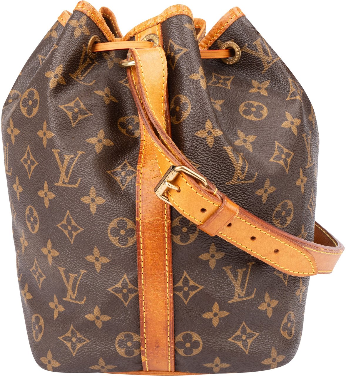 Louis Vuitton Louis Vuitton Canvas Monogram Sac Noe Petit Shoulder Bag Bruin