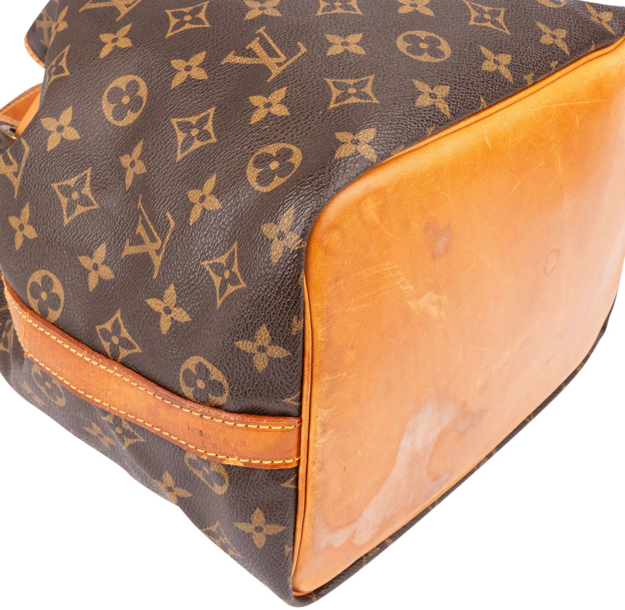 Louis Vuitton Louis Vuitton Canvas Monogram Sac Noe Petit Shoulder Bag Bruin