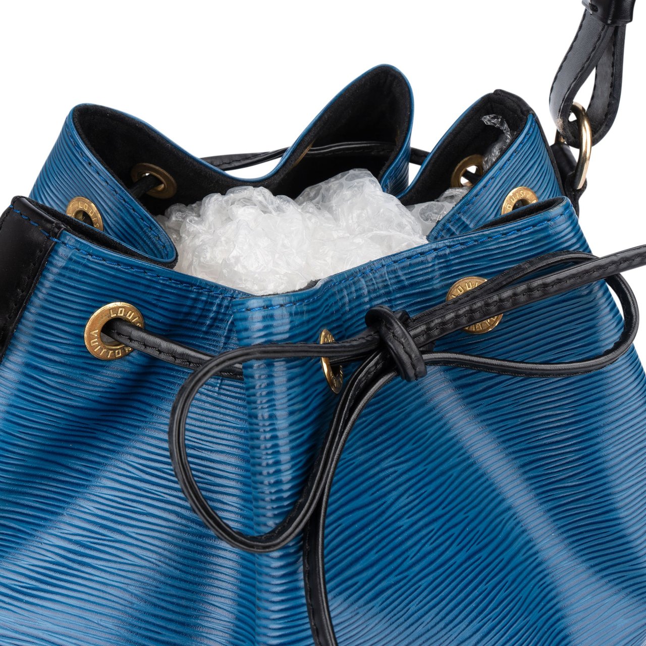 Louis Vuitton Louis Vuitton Bicolor Epi Leather Sac Noe Petit Shoulder Bag Blauw