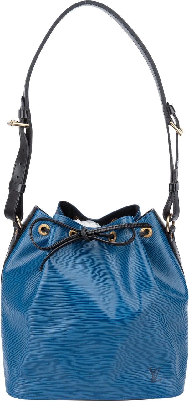 Louis Vuitton Louis Vuitton Bicolor Epi Leather Sac Noe Petit Shoulder Bag Blauw