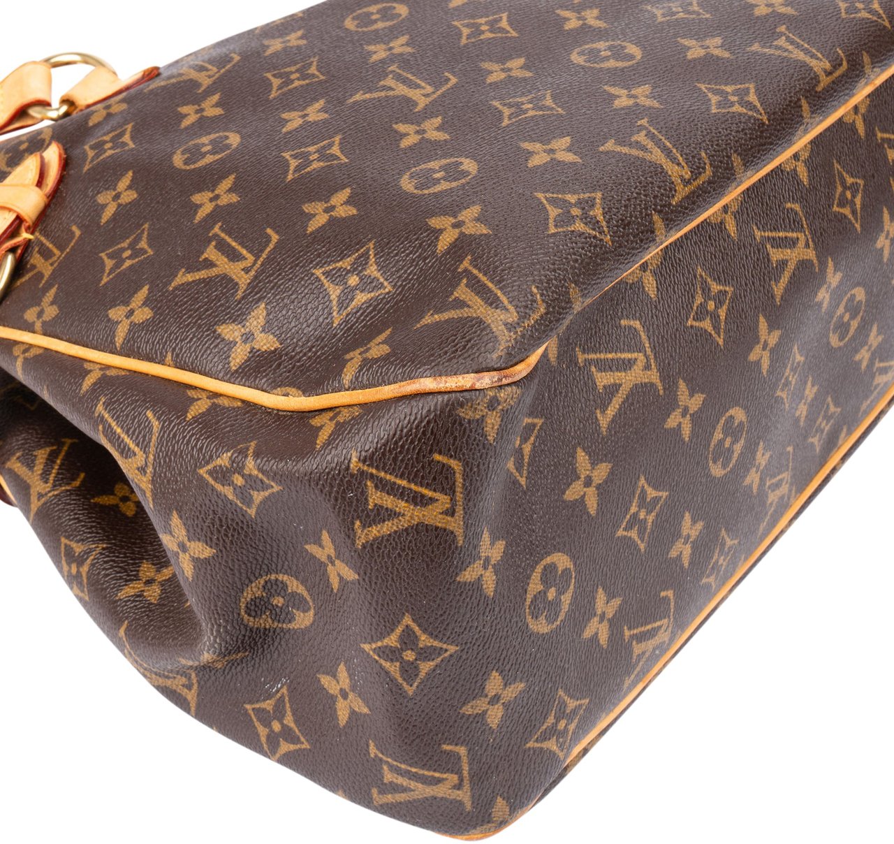 Louis Vuitton Louis Vuitton Canvas Monogram Batignolles Shoulder Bag Bruin