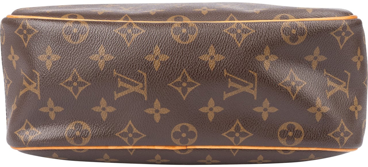Louis Vuitton Canvas Monogram Trouville Handbag Bruin