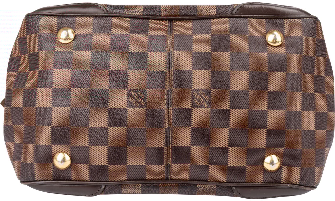 Louis Vuitton Louis Vuitton Damier Ebene Monogram Verona PM Handbag Bruin