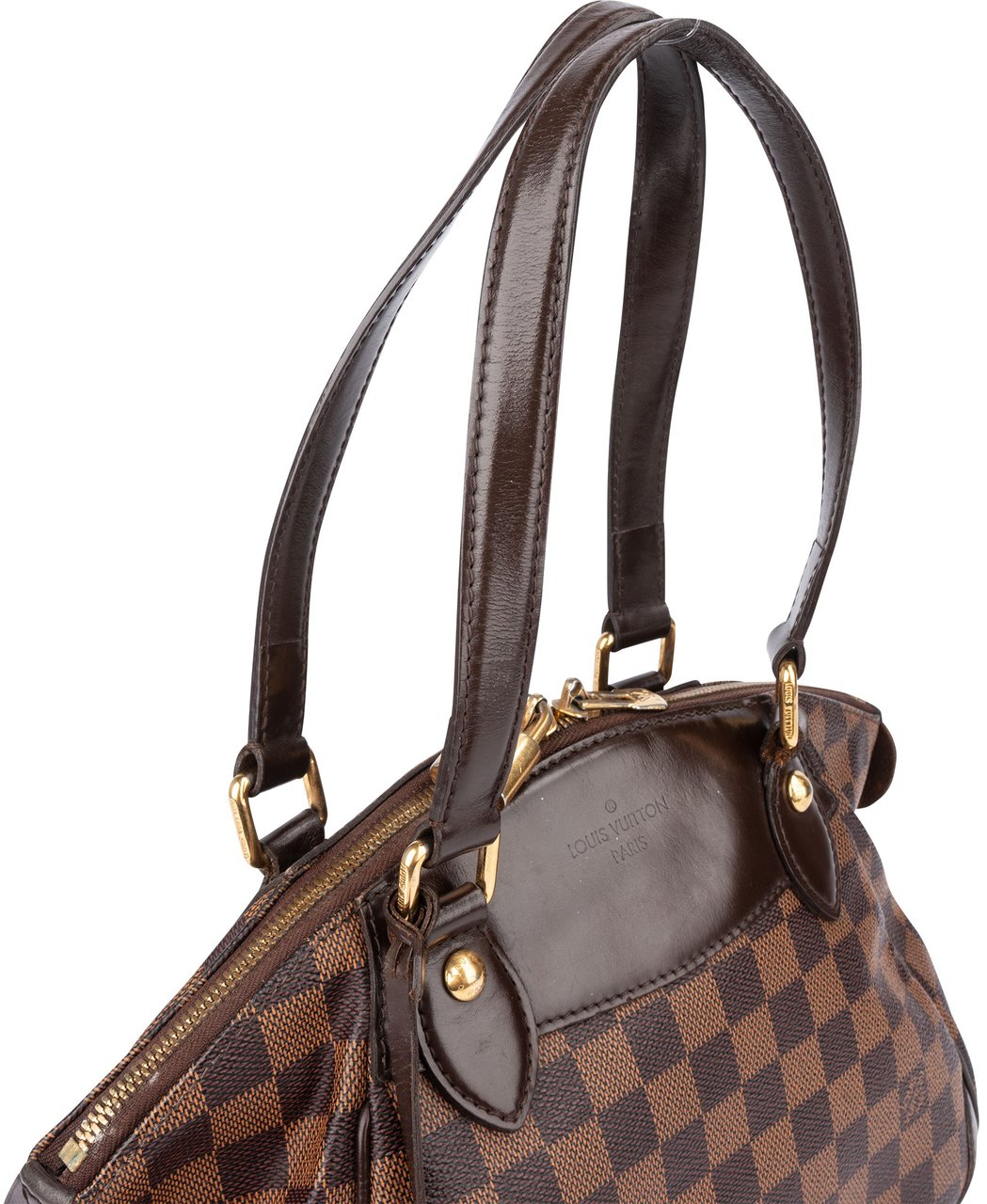 Louis Vuitton Louis Vuitton Damier Ebene Monogram Verona PM Handbag Bruin