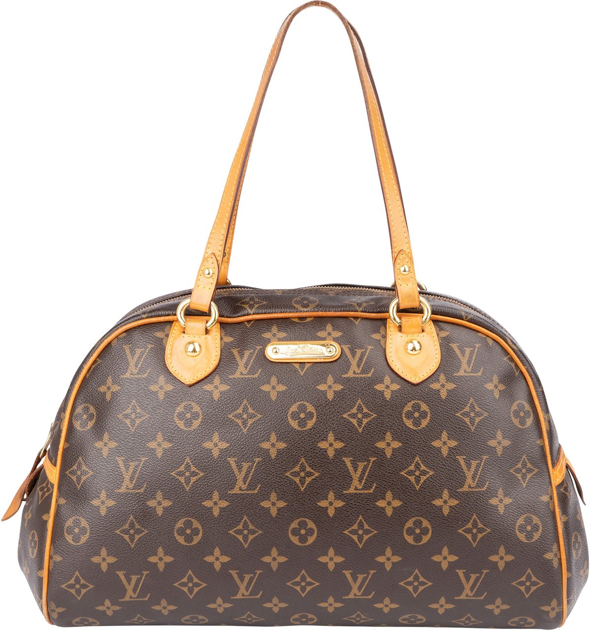Louis Vuitton Louis Vuitton Canvas Monogram Montorgueil GM Handbag Bruin