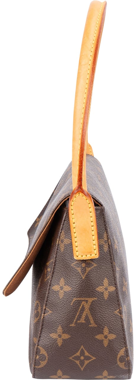 Louis Vuitton Louis Vuitton Canvas Monogram Looping PM Handbag Bruin