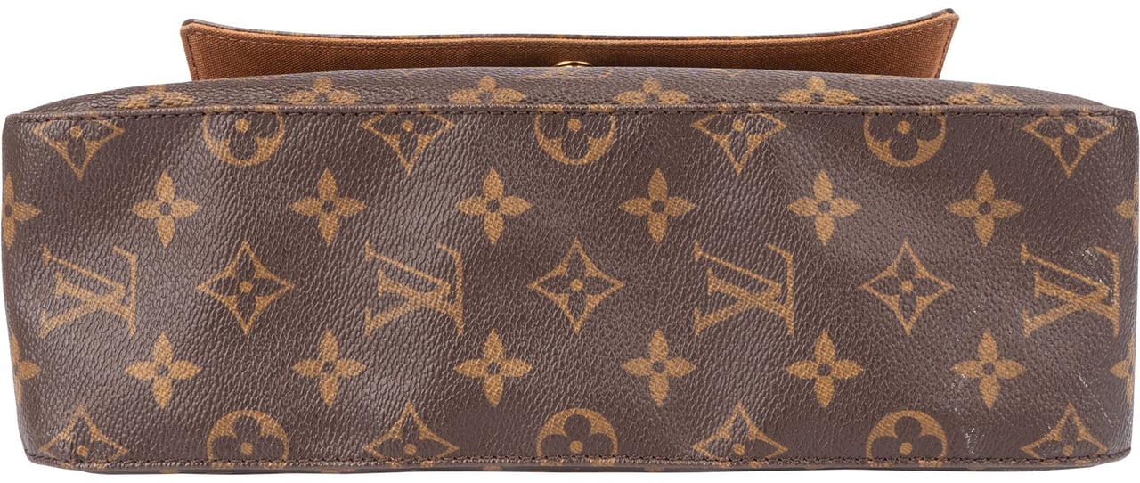 Louis Vuitton Louis Vuitton Canvas Monogram Looping PM Handbag Bruin