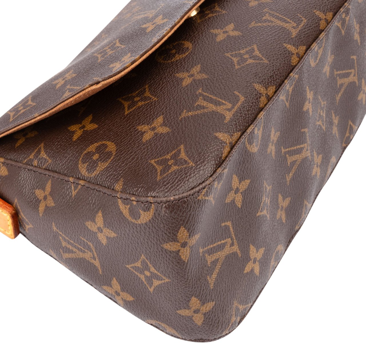 Louis Vuitton Louis Vuitton Canvas Monogram Looping PM Handbag Bruin